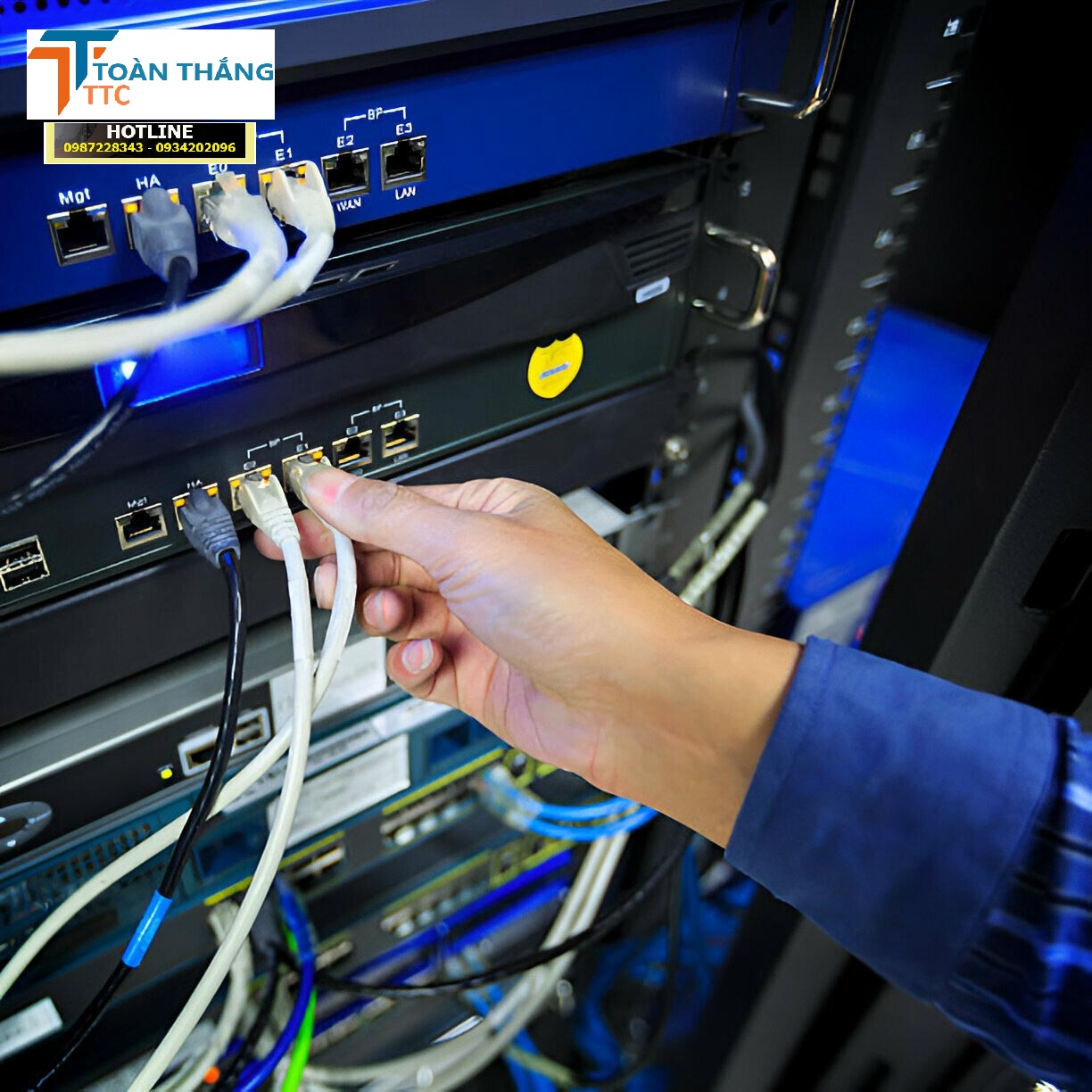 Dịch Vụ Thi Công Sửa Mạng Lan Wifi Internet Tận Nơi Tại Nhà Quận 3